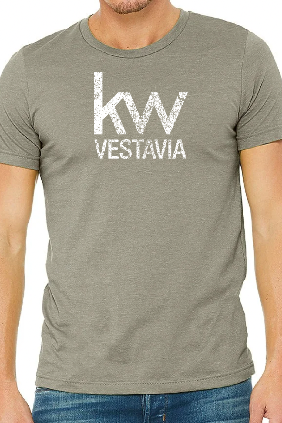 Short Sleeve Tees - Distressed KW Vestavia Logo