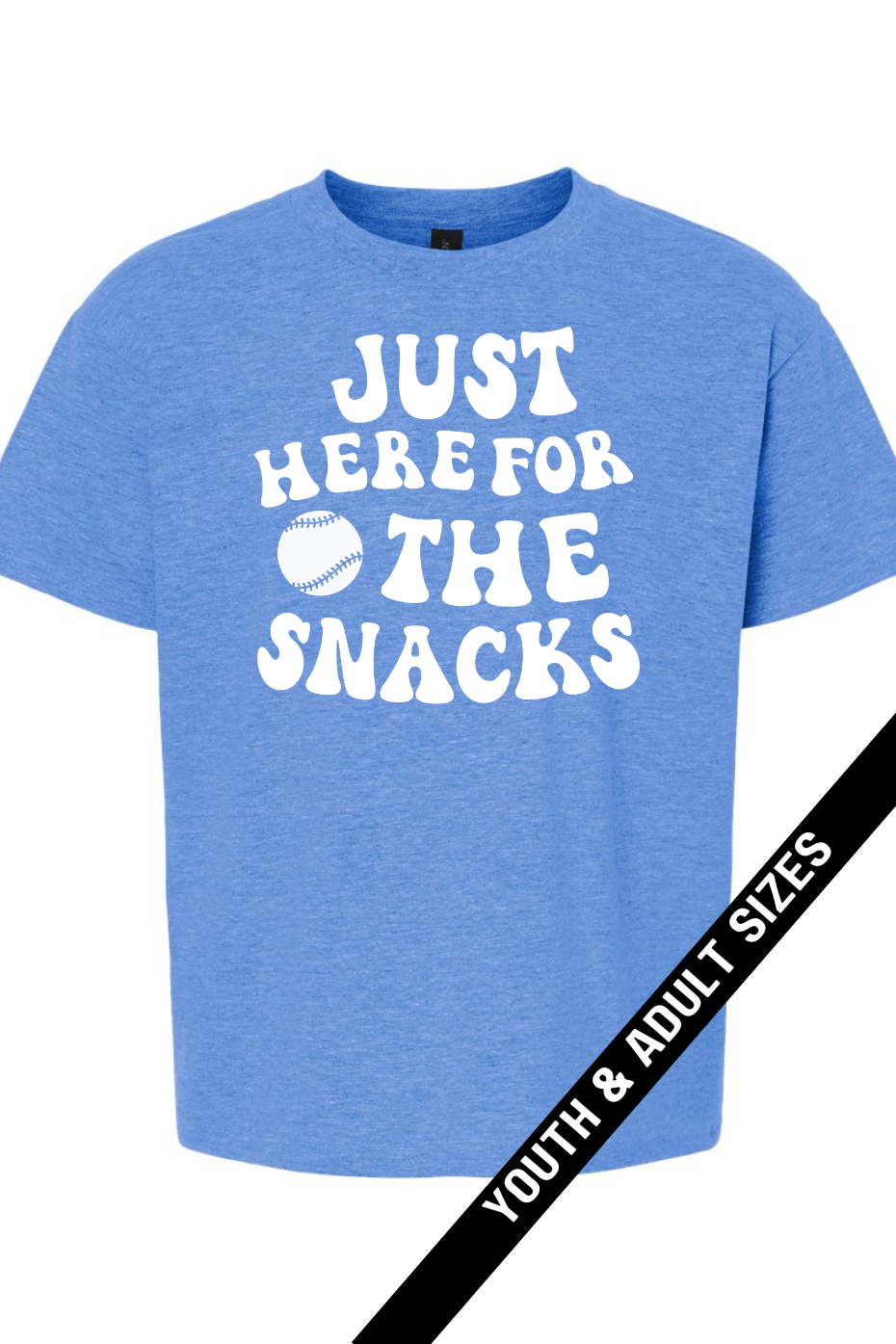 Here For The Snacks Tee | (fundraiser)
