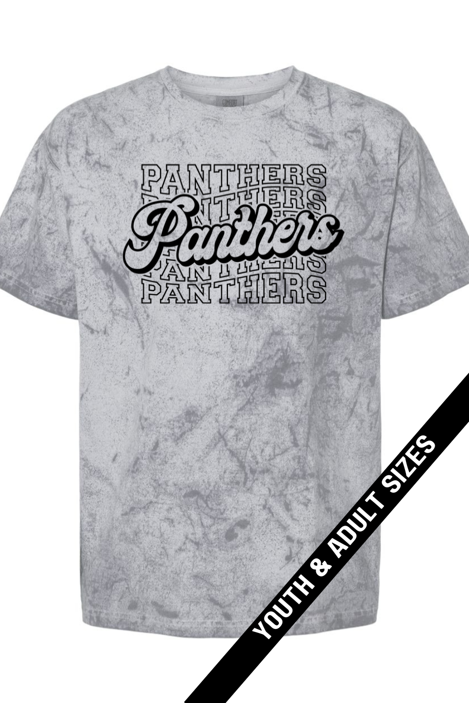 Panthers Cursive Tee | Colorblast (fundraiser)