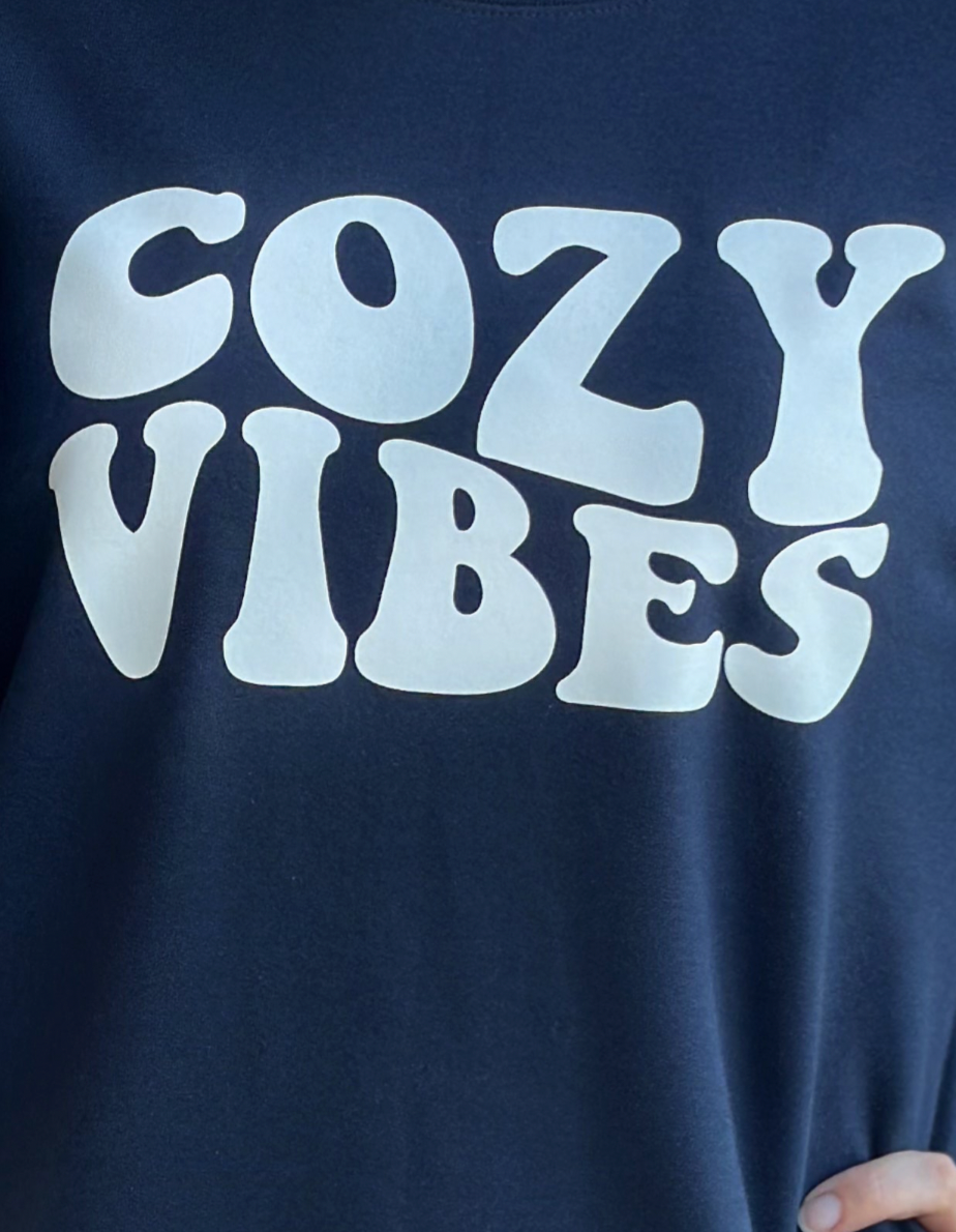Cozy Vibes Sweatshirt | Navy