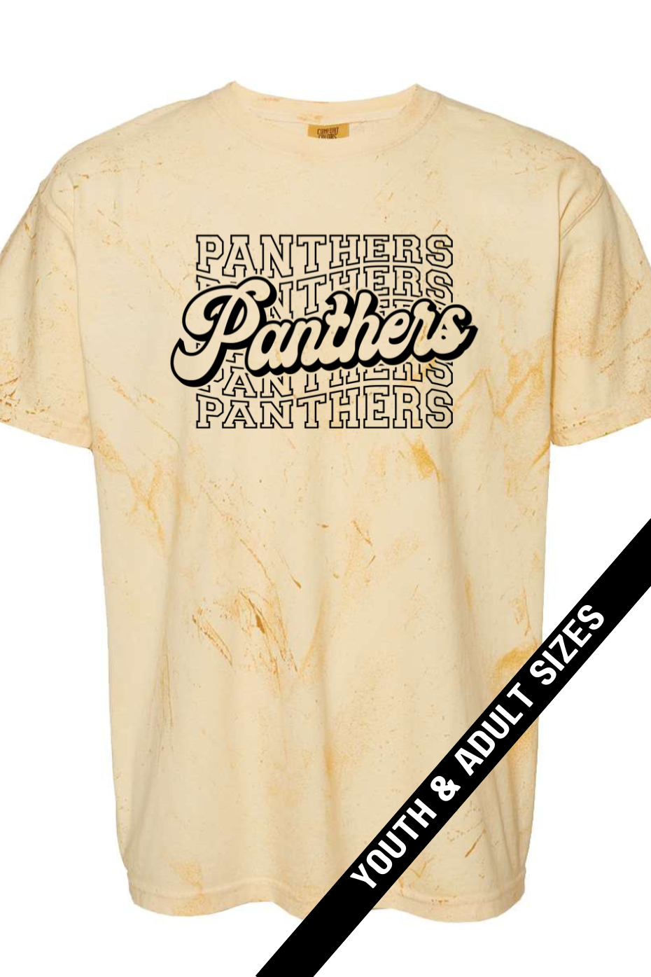 Panthers Cursive Tee | Colorblast (fundraiser)
