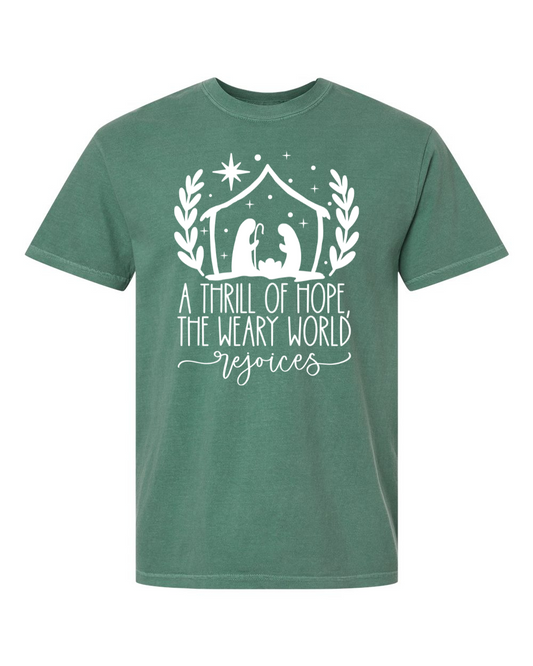 A Thrill Of Hope Tee | Green