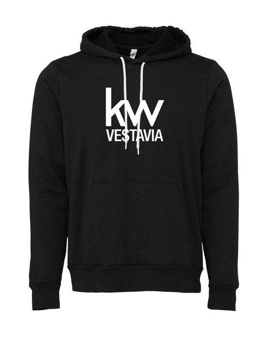 Hoodie - Black Heather- KW Vestavia Square logo