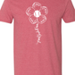 Baseball Flower Tee | (fundraiser)