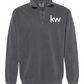 Comfort Colors Quarter Zip Sweatshirt - KW Logo