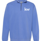 Comfort Colors Quarter Zip Sweatshirt - KW Logo