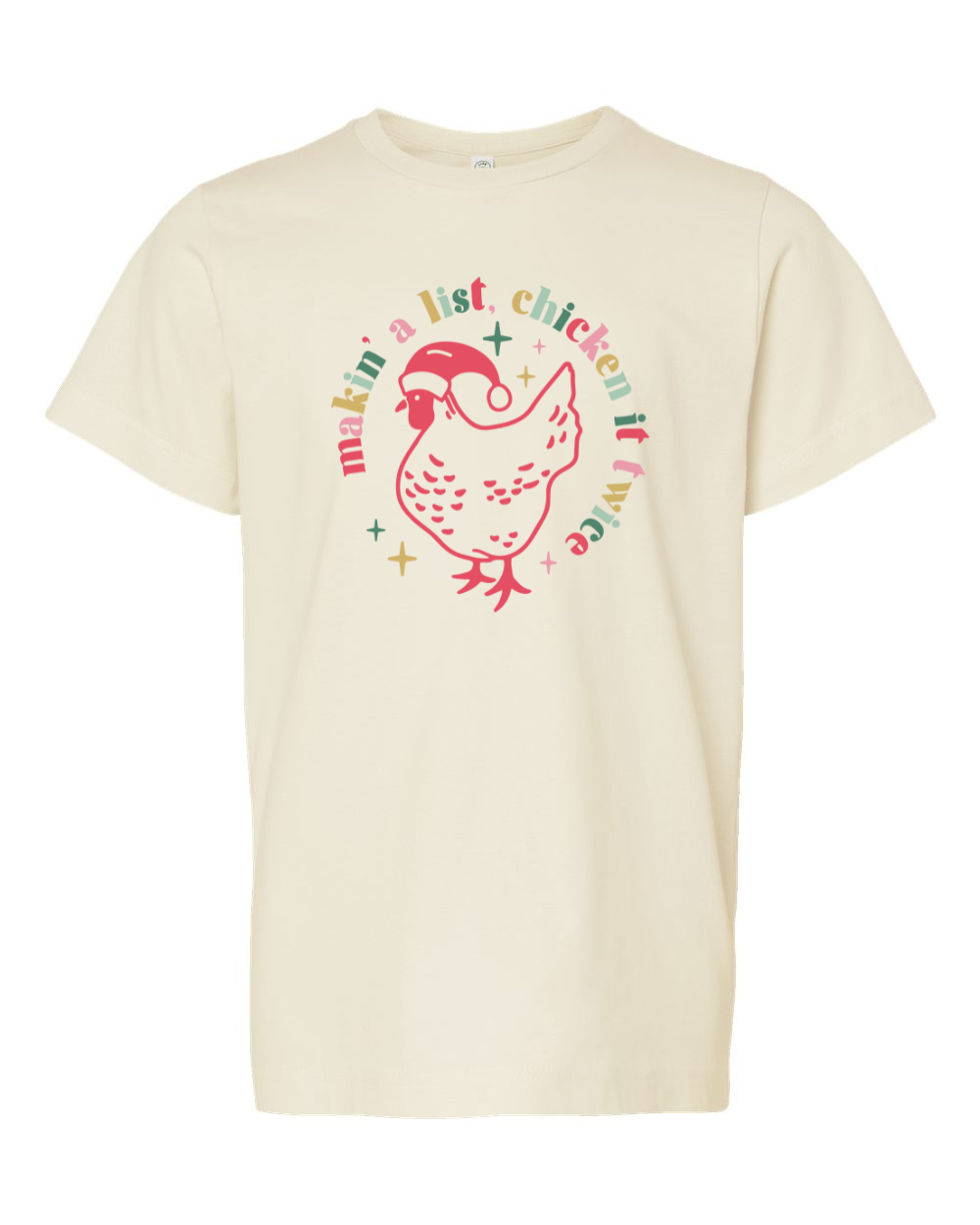 Youth | Chicken It Twice Tee | Cream