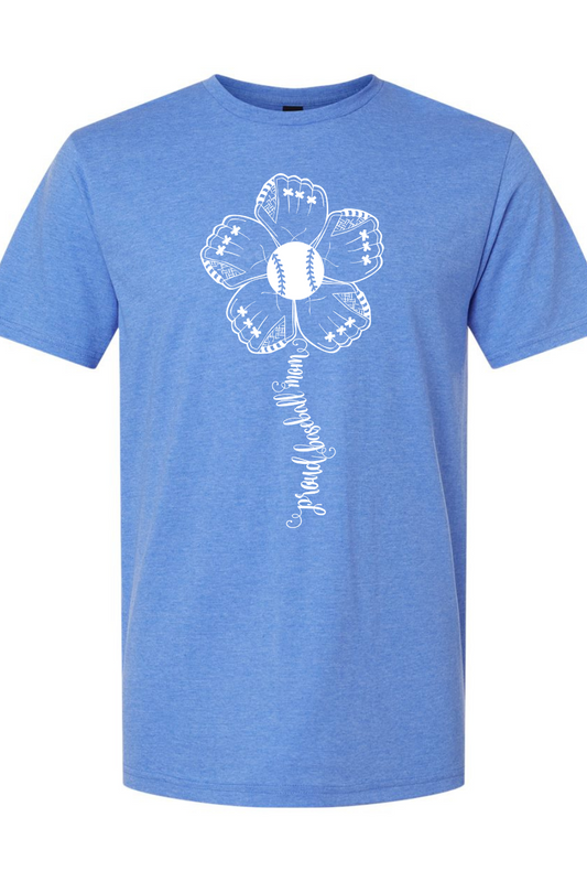 Baseball Flower Tee | (fundraiser)
