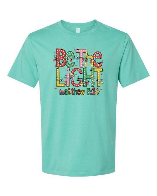 Be The Light Tee | Seafoam