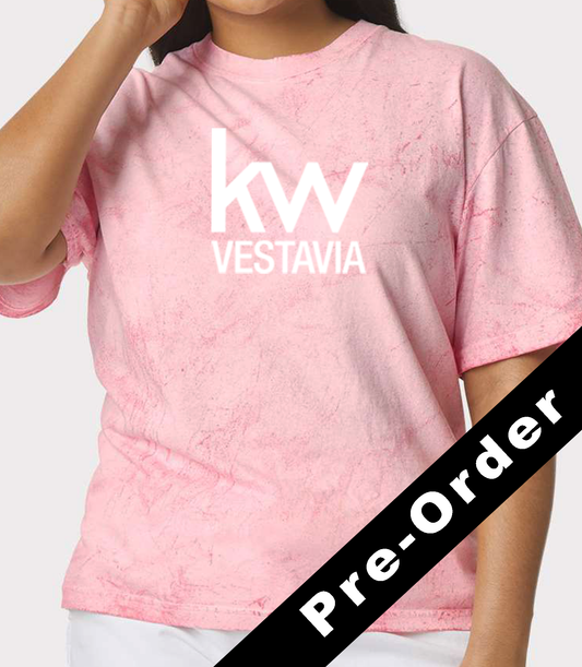 Comfort Colors Tee - Pink - KW Vestavia Square Logo