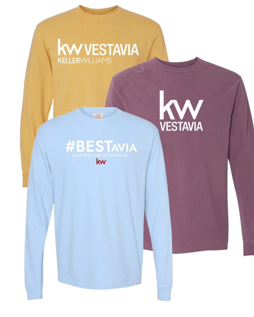 In Office Purchase - KW Comfort Colors Tee Long Sleeve