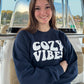 Cozy Vibes Sweatshirt | Navy