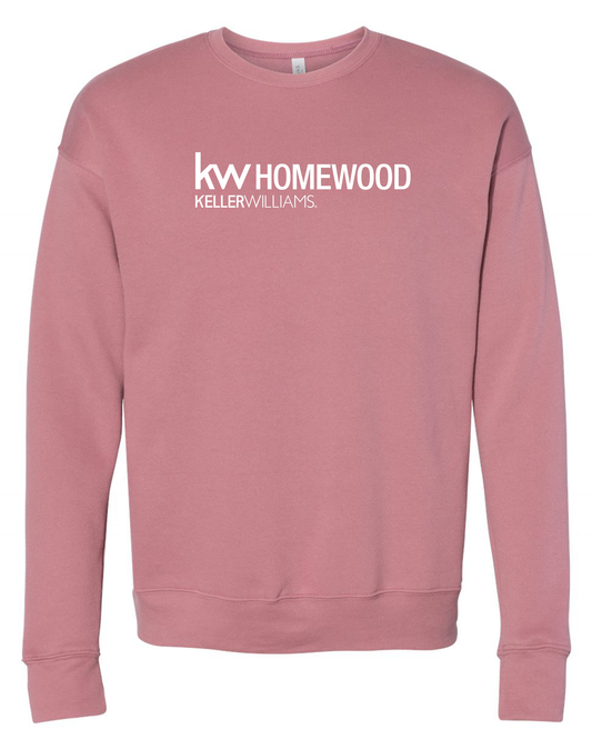 Crewneck Sweatshirt - Mauve - Keller Williams Homewood