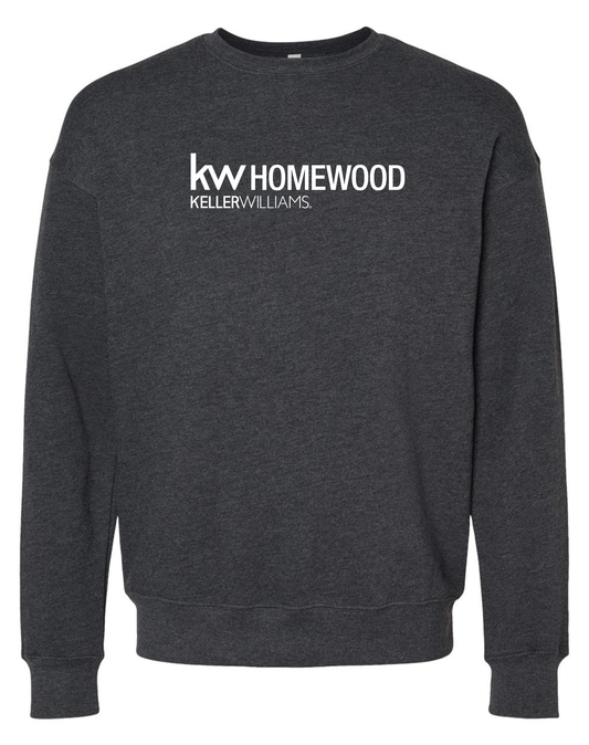 Crewneck Sweatshirt - Dark Grey Heather - Keller Williams Homewood