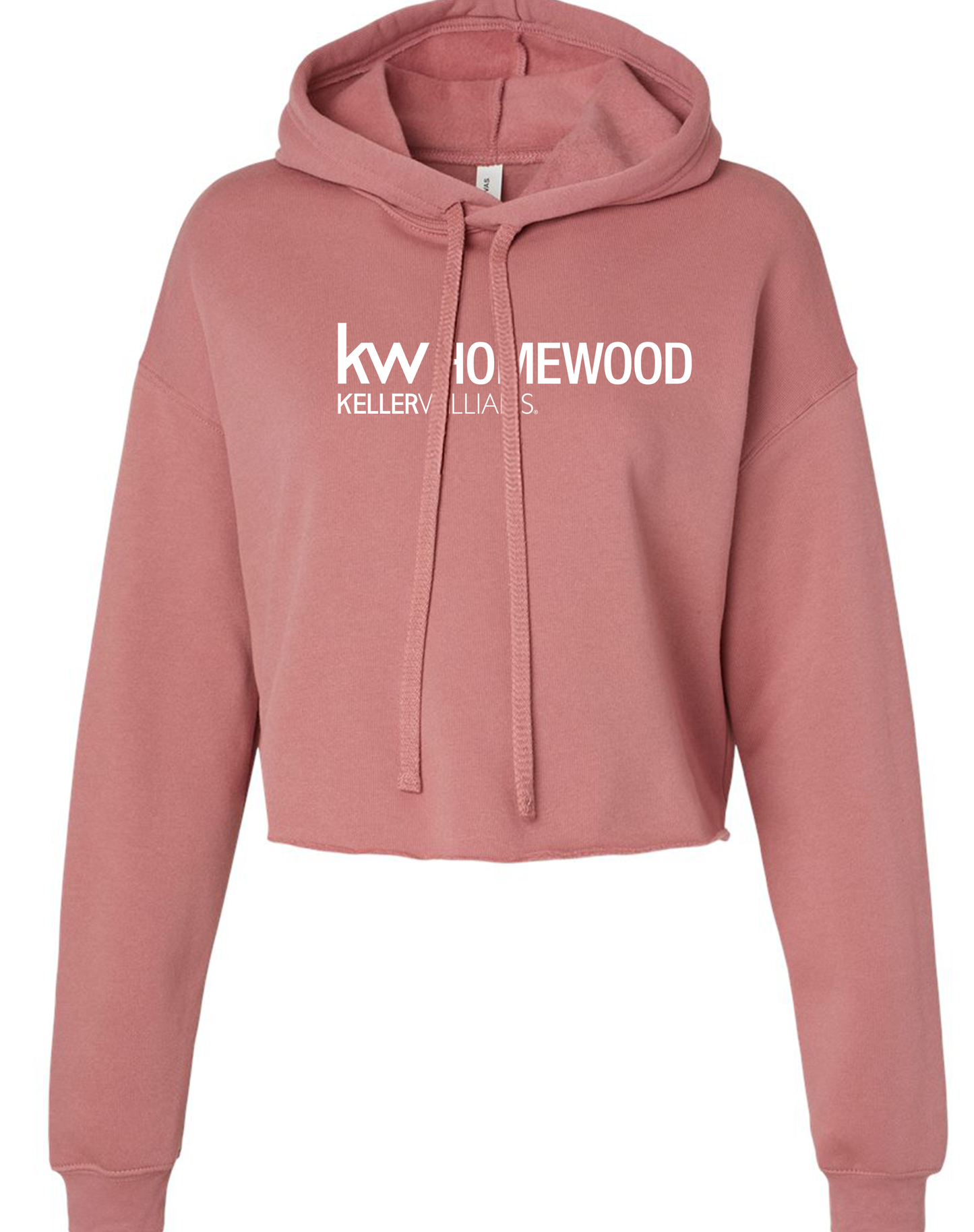 Cropped Hoodie - Mauve - Keller Williams Homewood