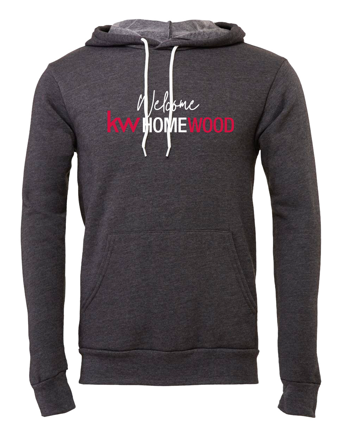 Hoodie - Dark Grey Heather - Welcome Home