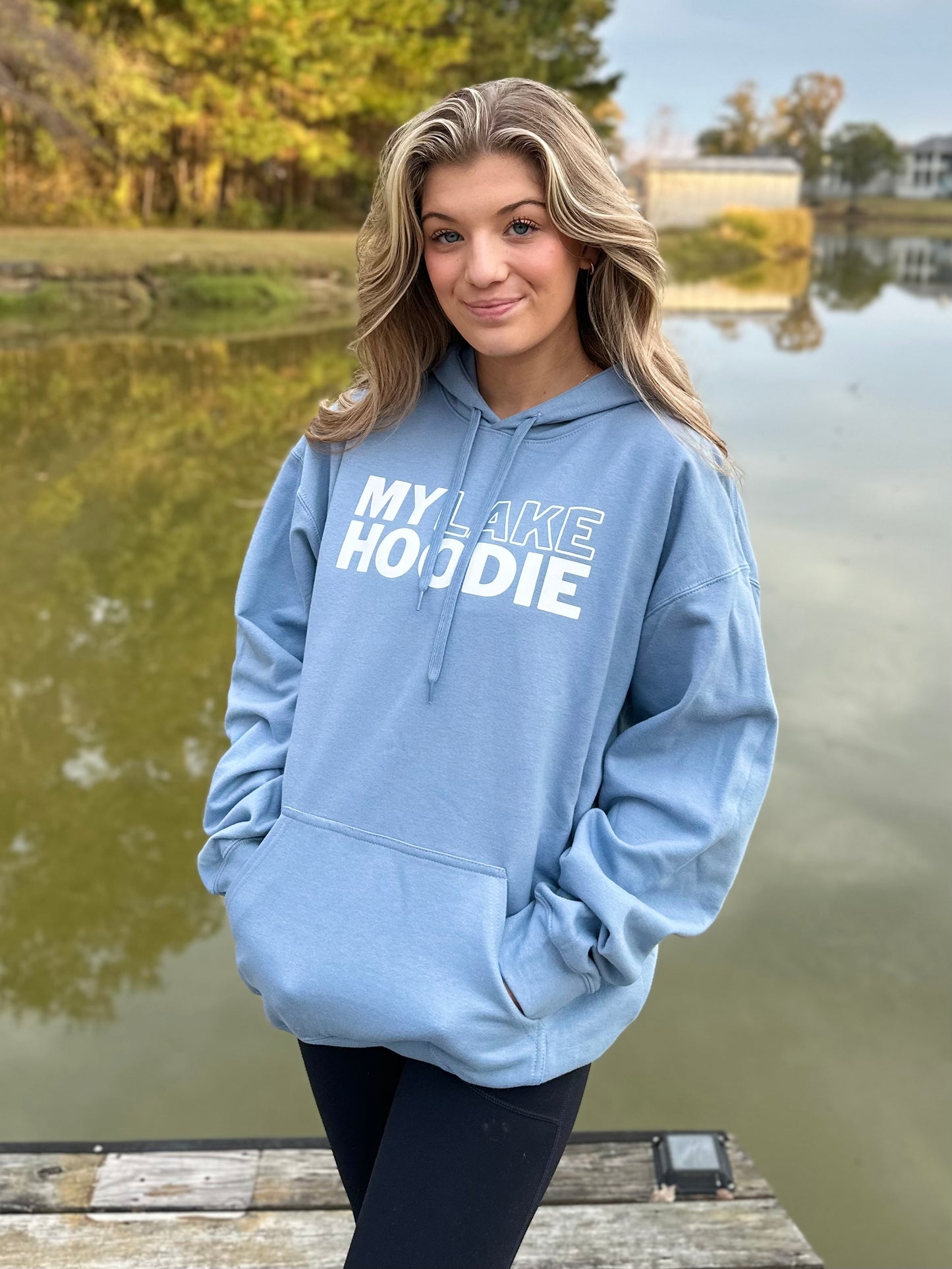 My Lake Hoodie | Light Blue