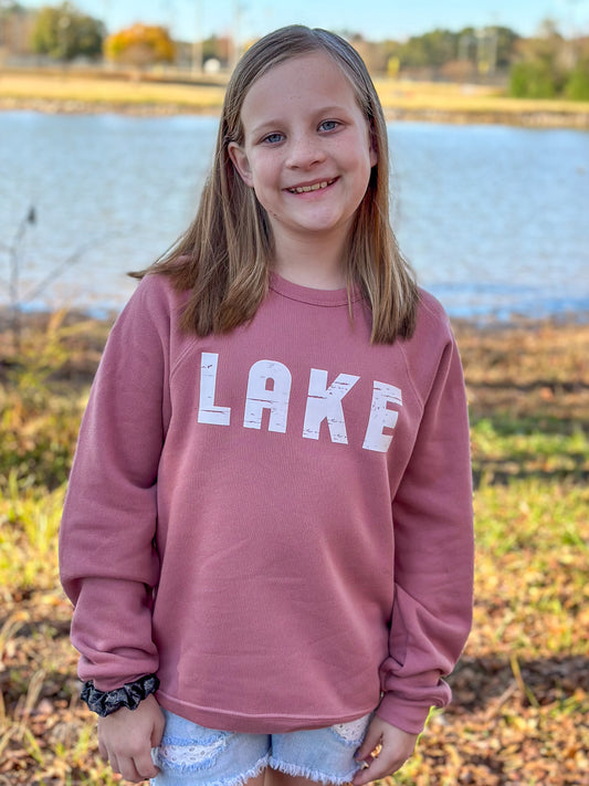 Youth | Lake Sweatshirt | Mauve