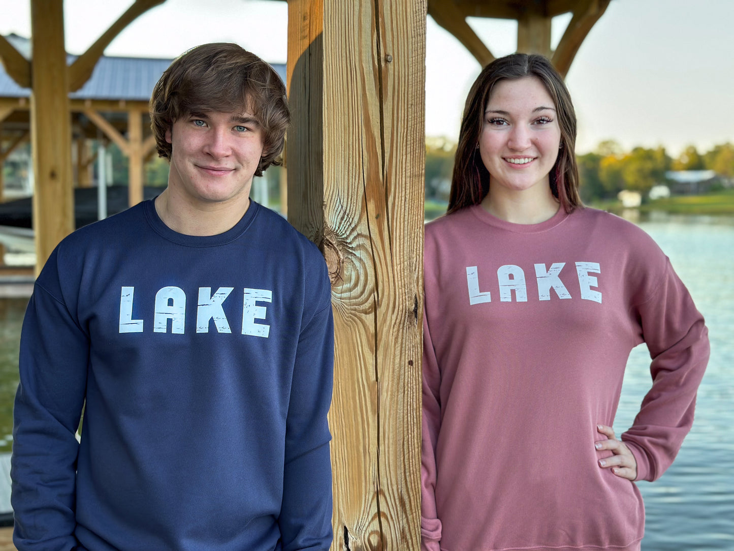 Lake Sweatshirt | Mauve