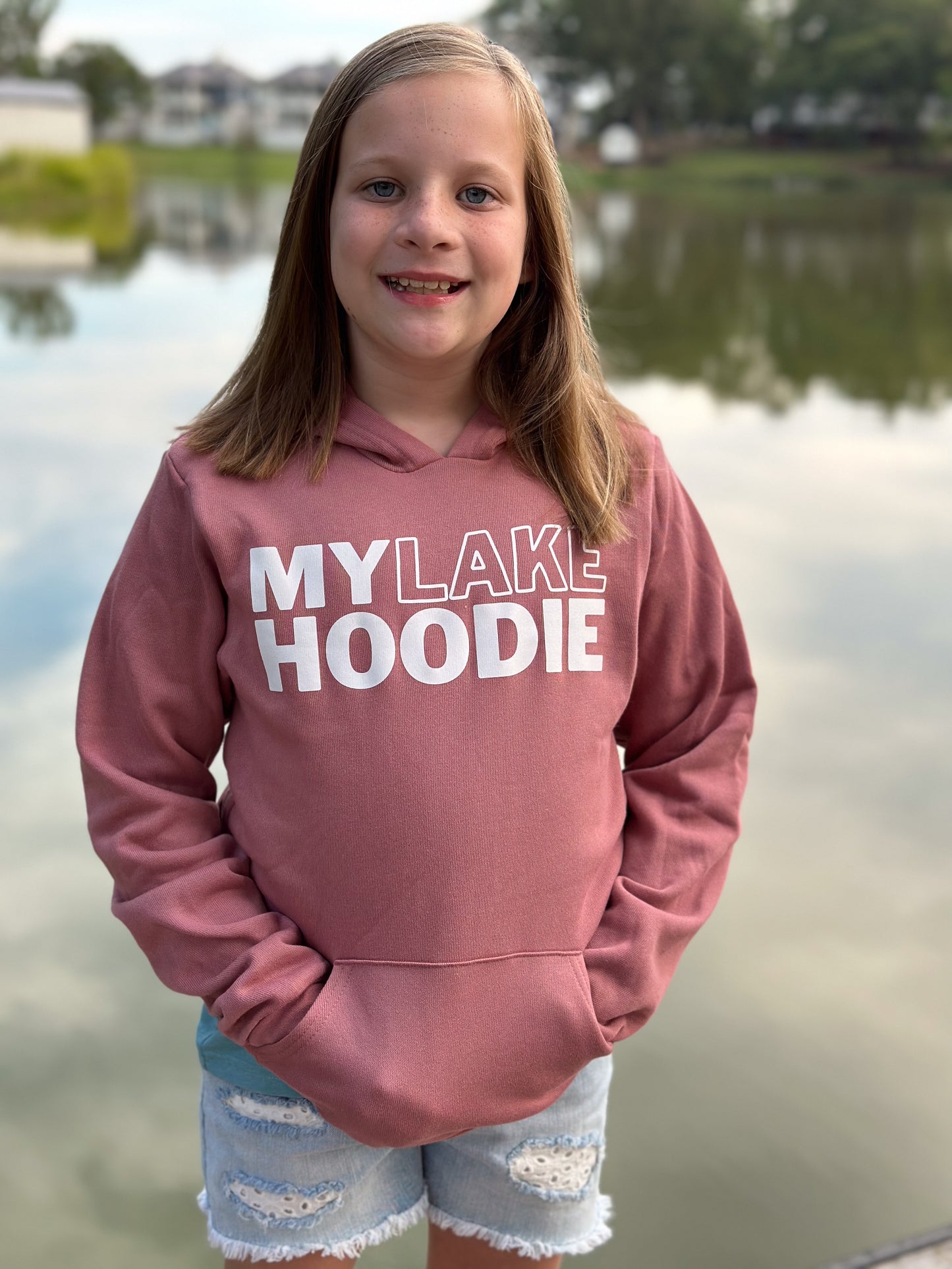 Youth | My Lake Hoodie | Mauve