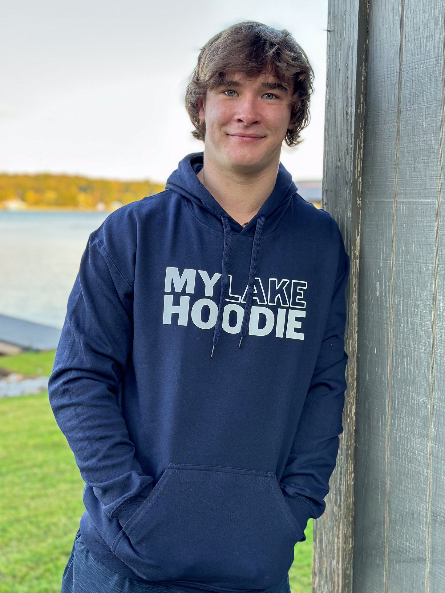 My Lake Hoodie | Navy