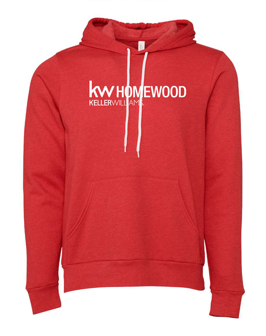 Hoodie - Heather Red - Keller Williams Homewood