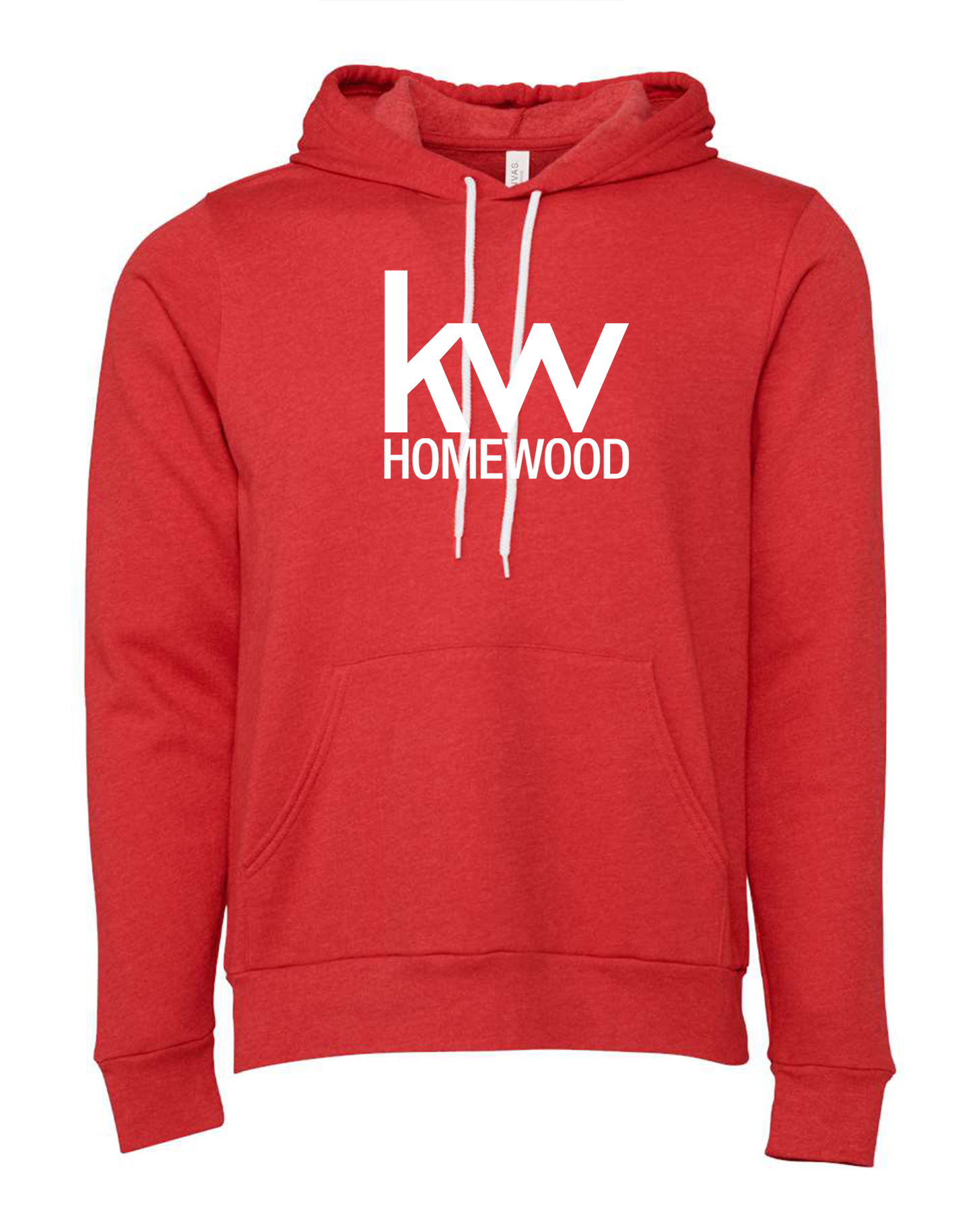 Hoodie - Heather Red - KW Homewood Square