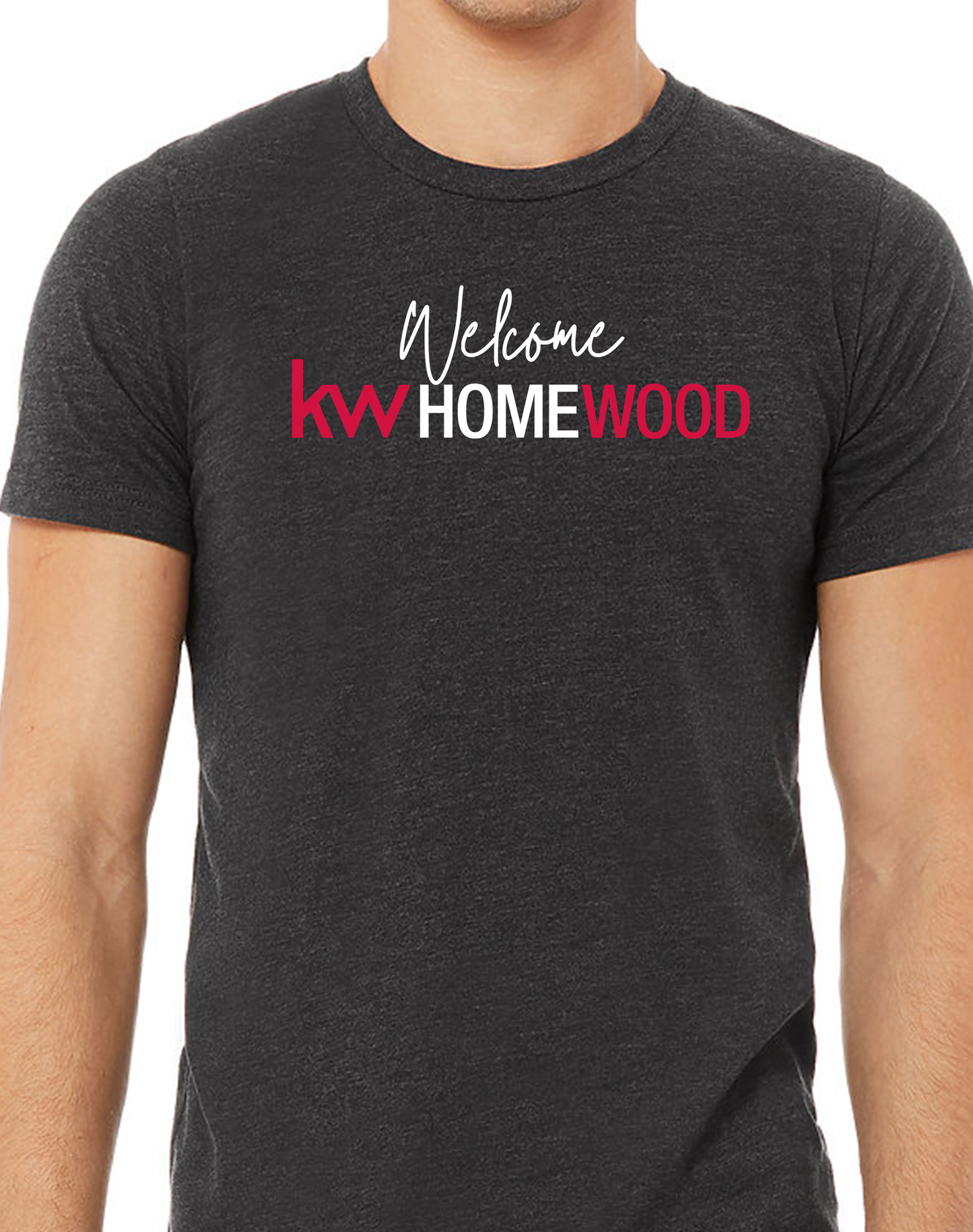 Short Sleeve Tee - Dark Heather Grey - Welcome  Home