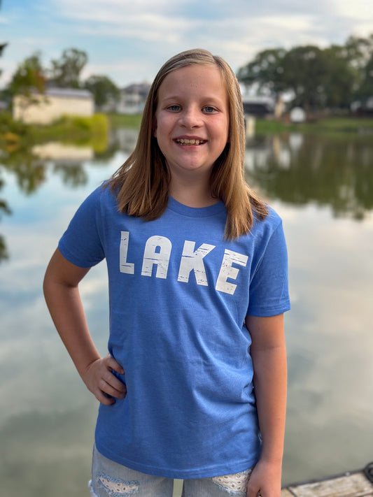 Youth | Lake Tee | Blue