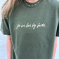 Not By Sight Tee | Deep Green