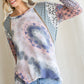 Tie Dye Multi Pattern Top