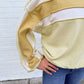 Reversible Color Block Sweatshirt